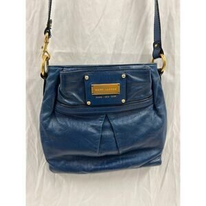 Marc Jacobs Blue Leather Crossbody